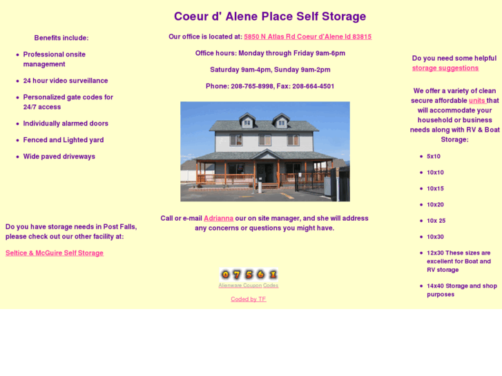 www.cdaplaceselfstorage.com