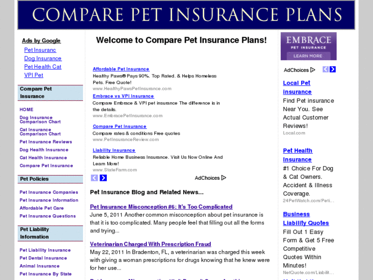 www.compare-pet-insurance-plans.com