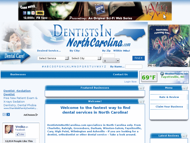 www.dentistsinnorthcarolina.com