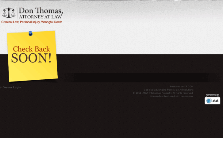 www.donthomaslawoffice.com
