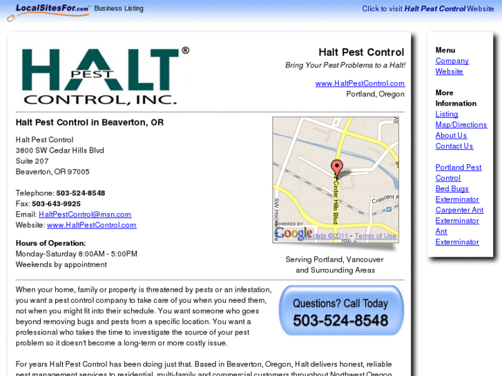 www.haltpestcontrol-portland-oregon.com