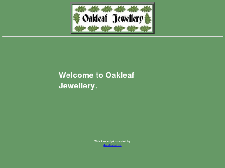 www.oakleafjewellery.com