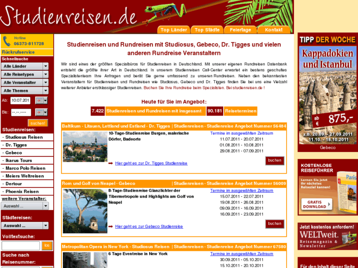 www.studienreisen.de