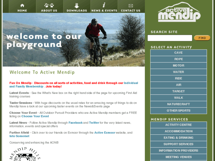 www.activemendip.co.uk