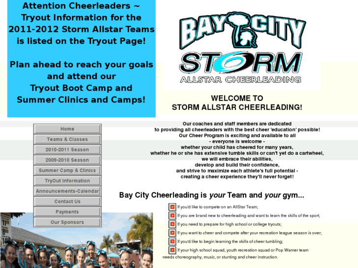 www.baycitycheerleading.com