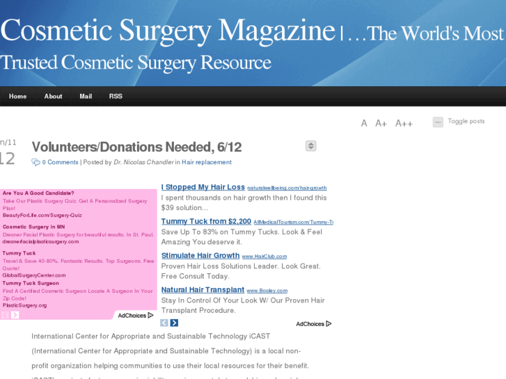 www.cosmeticsurgerymagazine.org