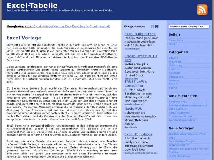 www.exceltabelle.com