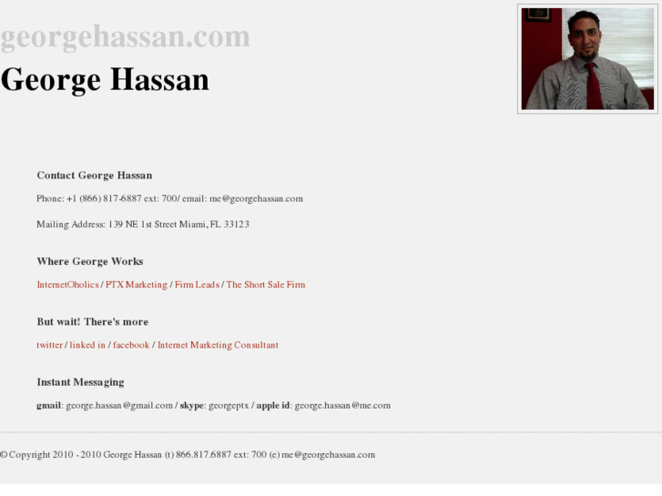 www.georgehassan.com