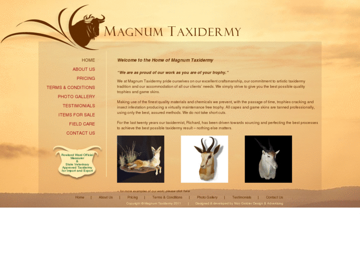 www.magnumtaxidermy.com