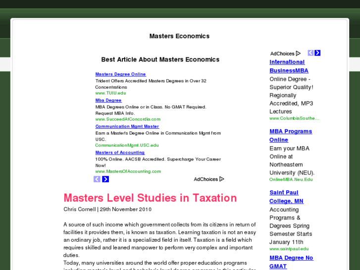 www.masterseconomics.com