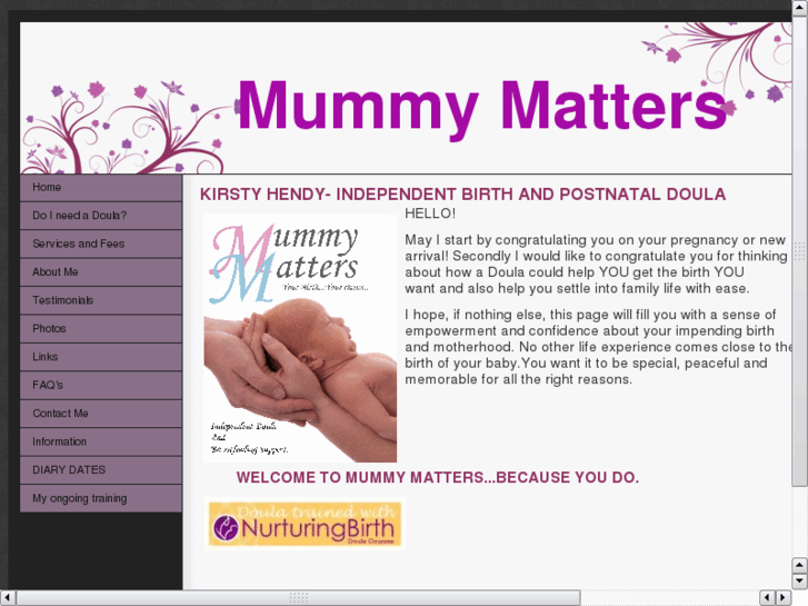 www.mummymatters.co.uk