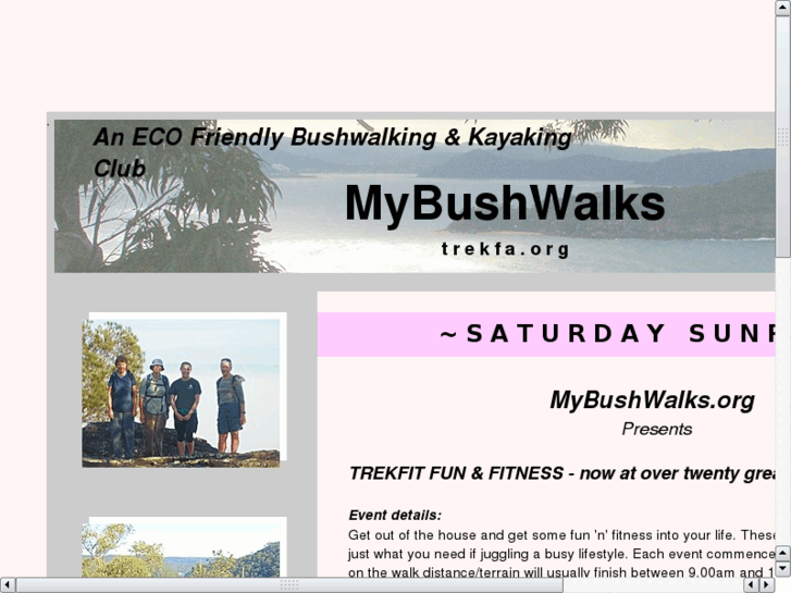 www.mybushwalks.org