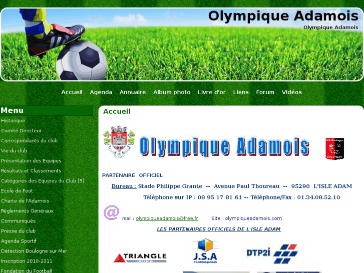 www.olympiqueadamois.com