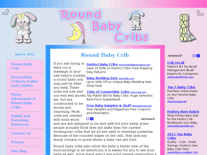 www.roundbabycrib.net