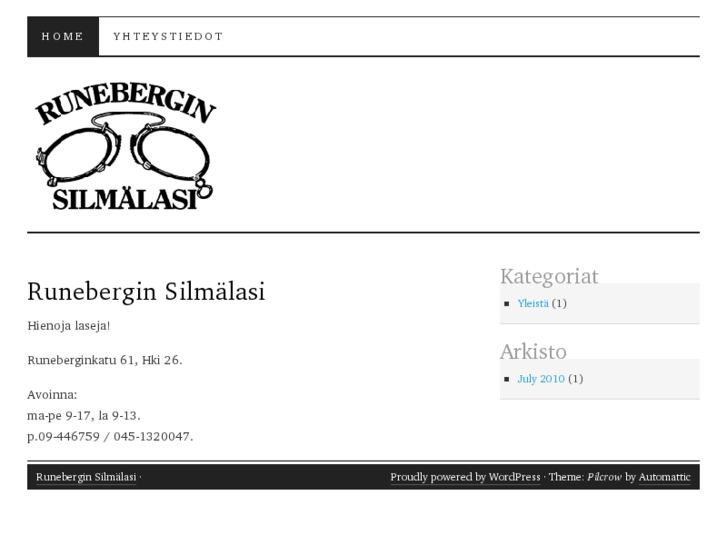 www.runeberginsilmalasi.fi