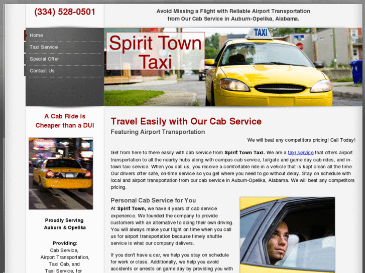 www.spirittowntaxi.com