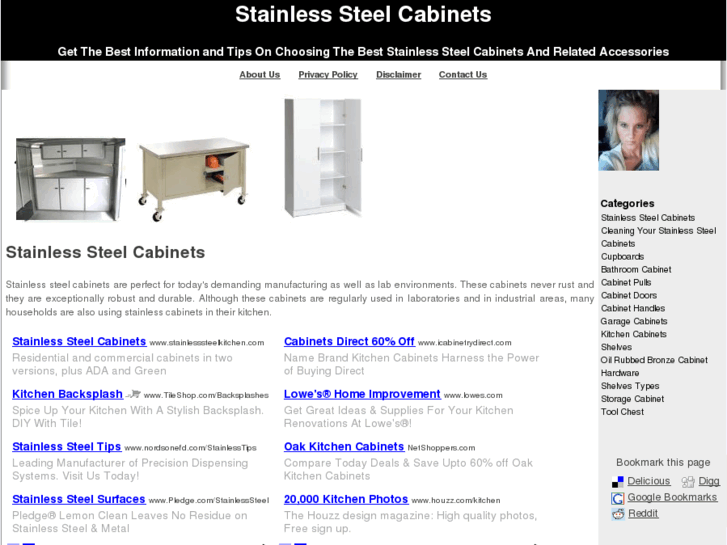 www.stainlesssteelcabinets.org