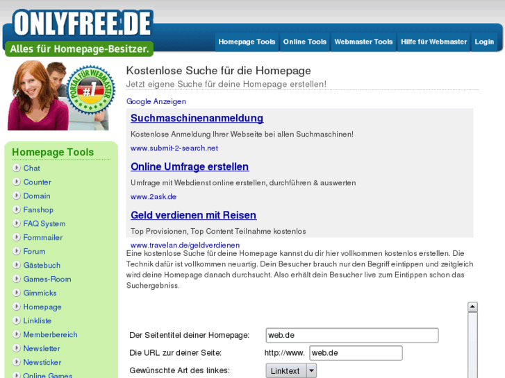 www.suche-fuer-deine-homepage.de