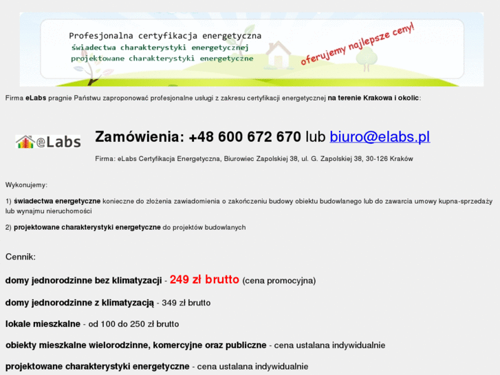 www.swiadectwaenergetycznekrakow.com.pl