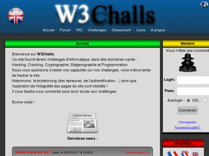 www.w3challs.com