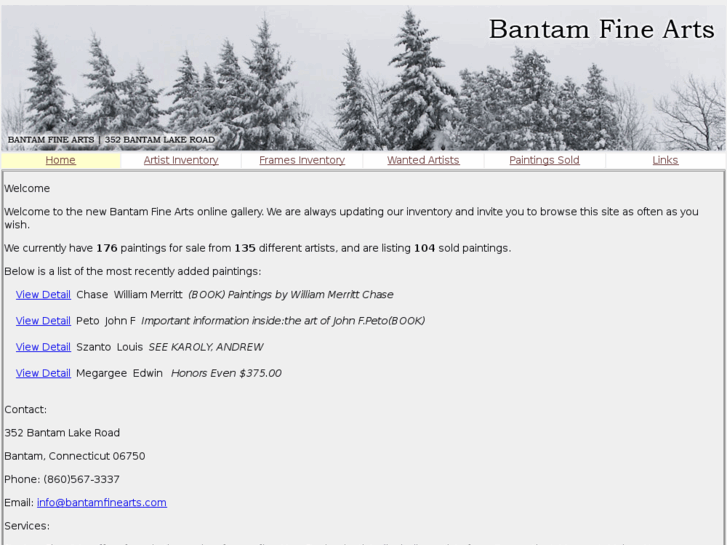 www.bantamfinearts.com