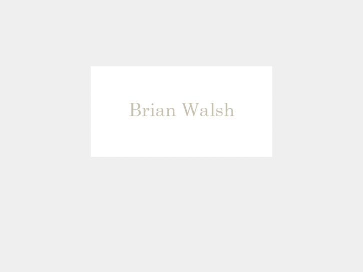 www.brianmwalsh.com