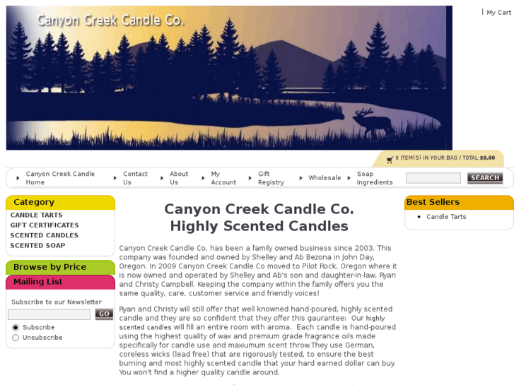 www.canyoncreekcandleco.com