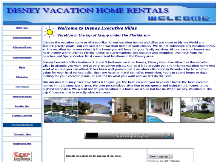 www.disneyexecutivevillas.com