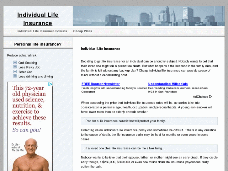 www.individual-life-insurance.com