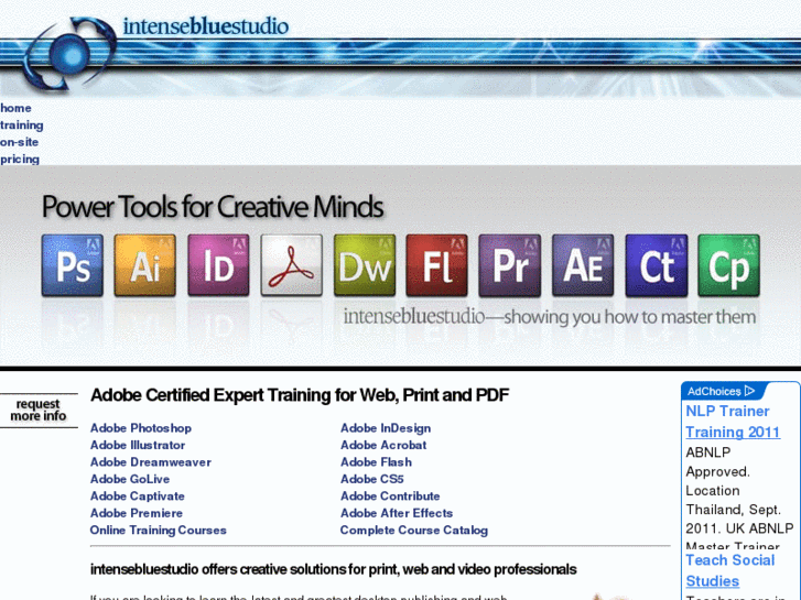www.intensebluestudio.com