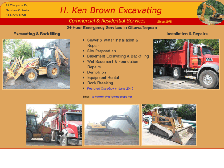 www.kenbrownexcavating.com