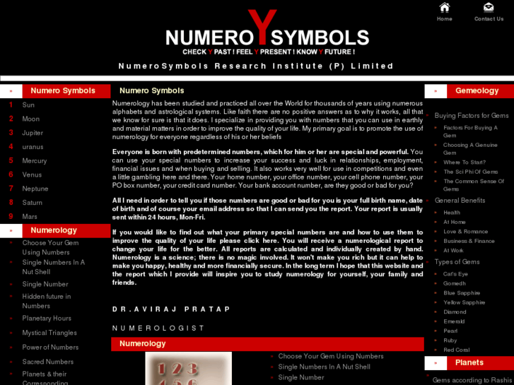 www.numerosymbols.com