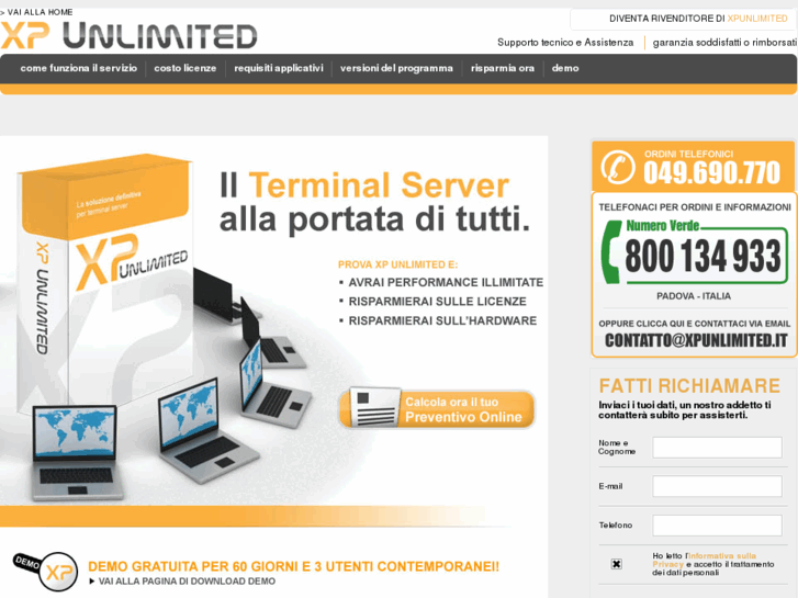 www.prezzolicenzeterminalserver.com