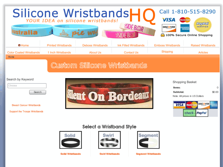 www.siliconewristbandshq.com