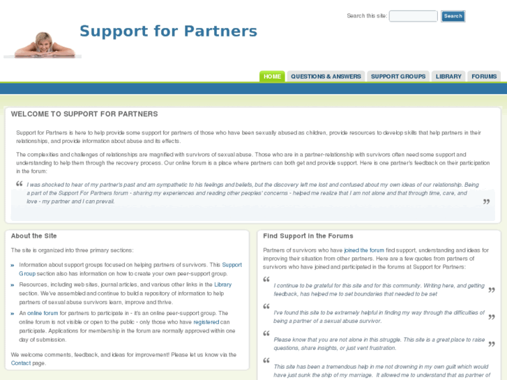 www.supportforpartners.com