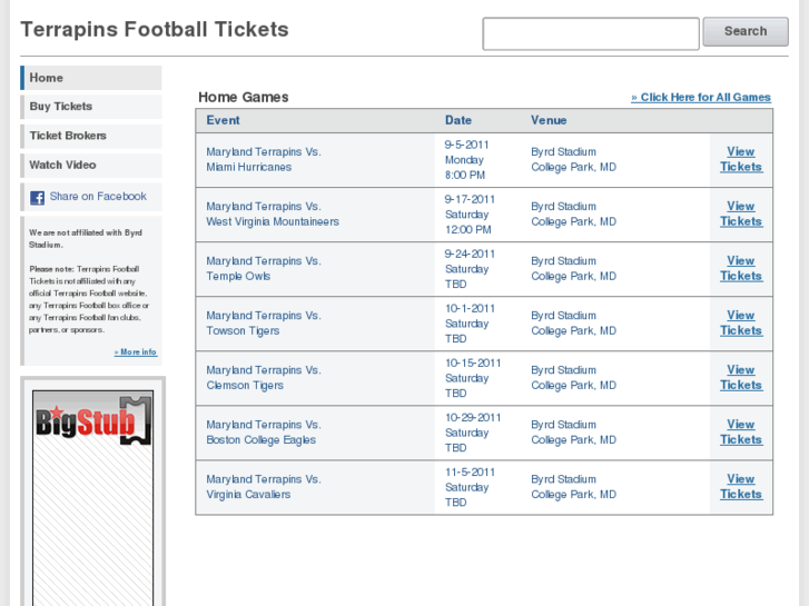 www.terrapinsfootballtickets.com