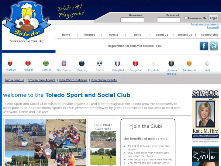 www.toledosportandsocialclub.com