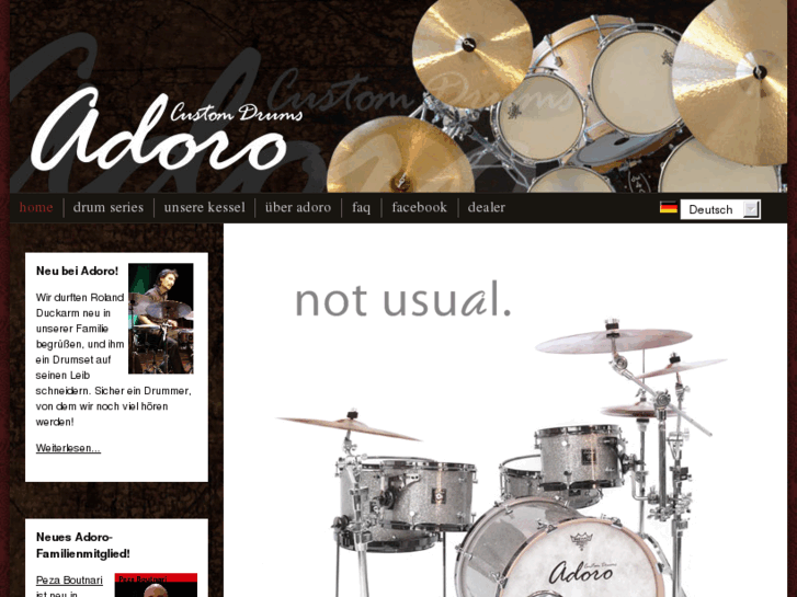 www.adoro-drums.com