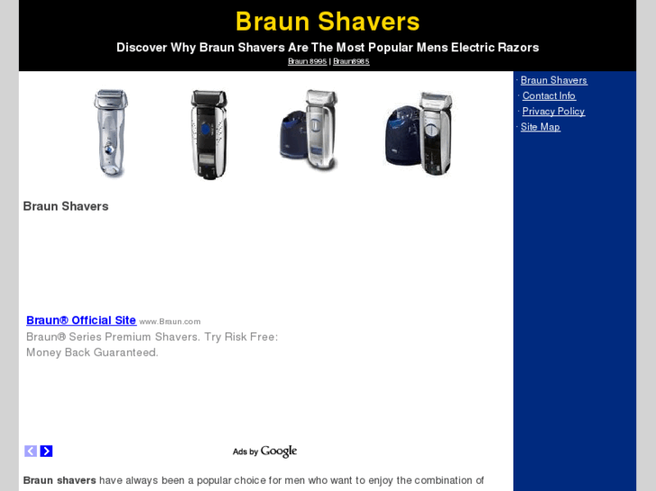 www.braunshaversguide.com