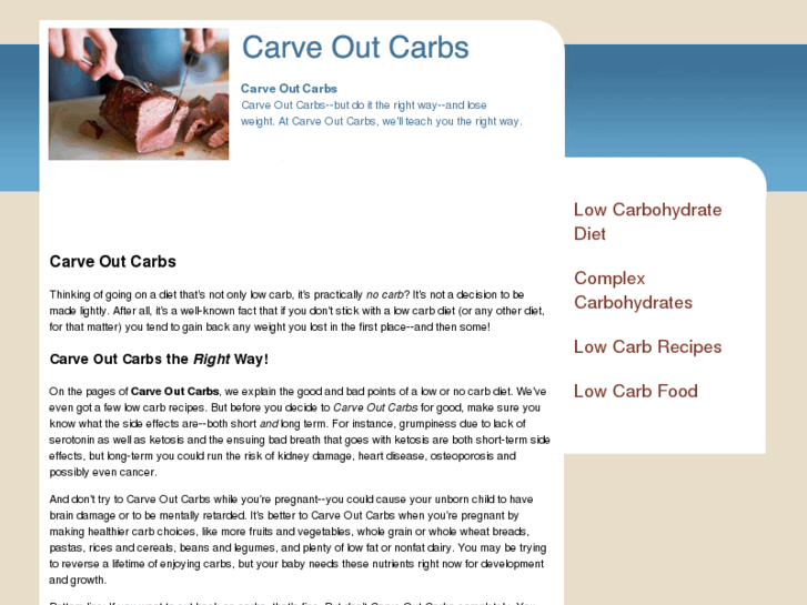 www.carveoutcarbs.com