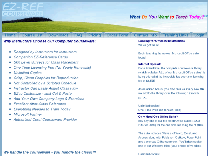 www.computertrainingcourseware.biz