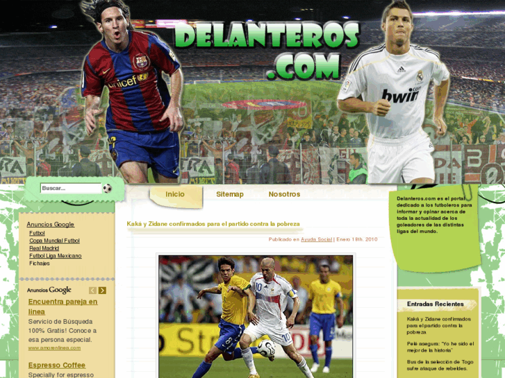 www.delanteros.com