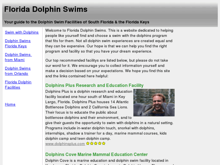 www.floridadolphinswims.com