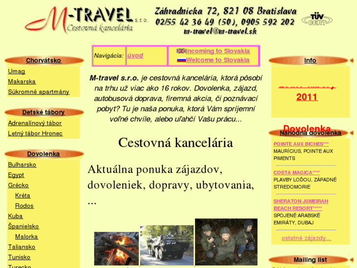 www.m-travel.sk