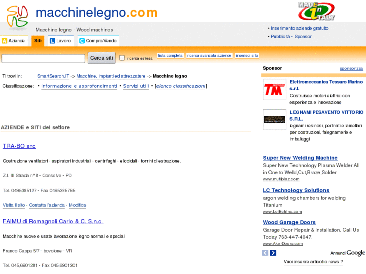 www.macchinelegno.com