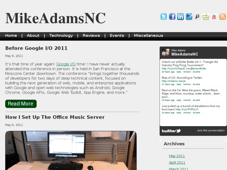 www.mikeadamsnc.com