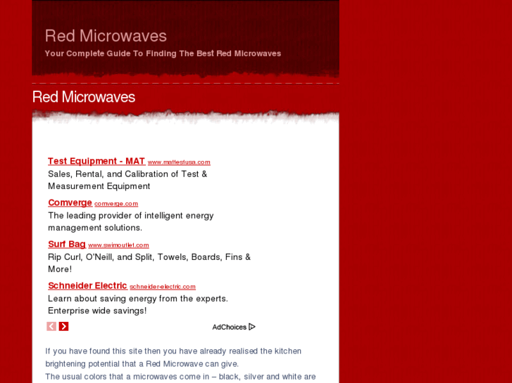 www.red-microwaves.info