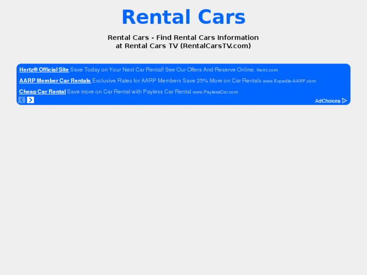 www.rentalcarstv.com