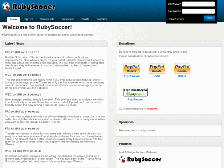 www.rubysoccer.com