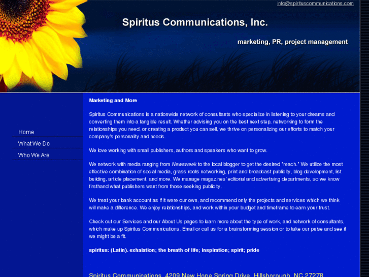 www.spirituscommunications.com